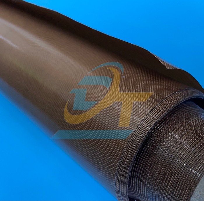 Vải teflon chịu nhiệt màu nâu không keo 0.13mm x 1m  VietNam | Giá rẻ nhất - Công Ty TNHH Thương Mại Dịch Vụ Đạt Tâm